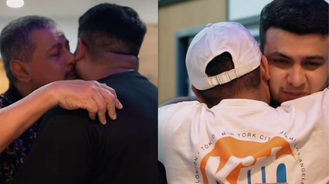 Fadil Jaidi dan Pak Muh Usai Menunggu Miskah Melahirkan (instagram)